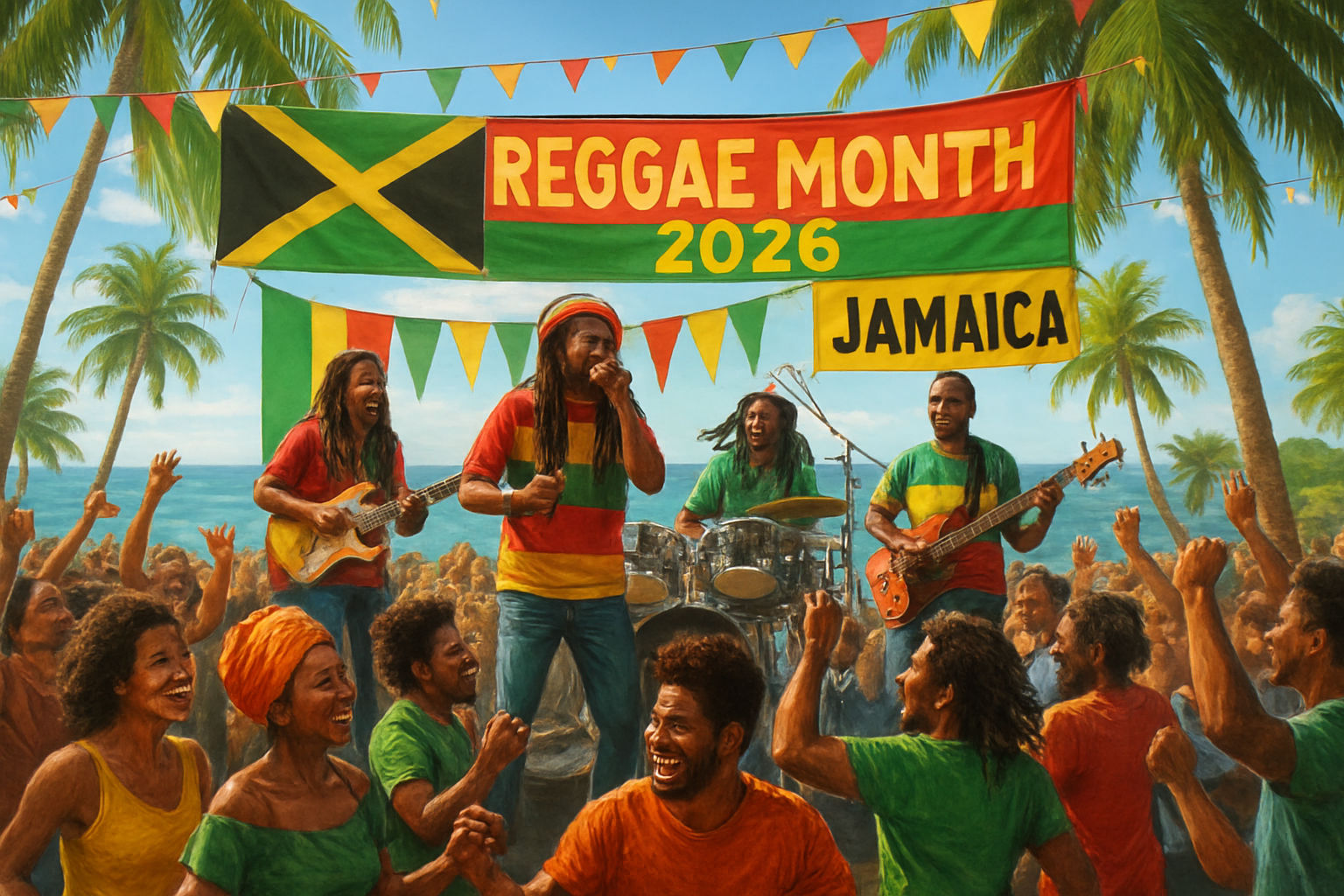Reggae Girls Lrg Bear main image 0